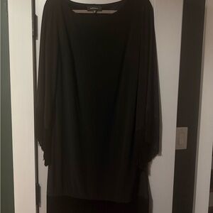 R&M Richards Black Long Sleeve Dress